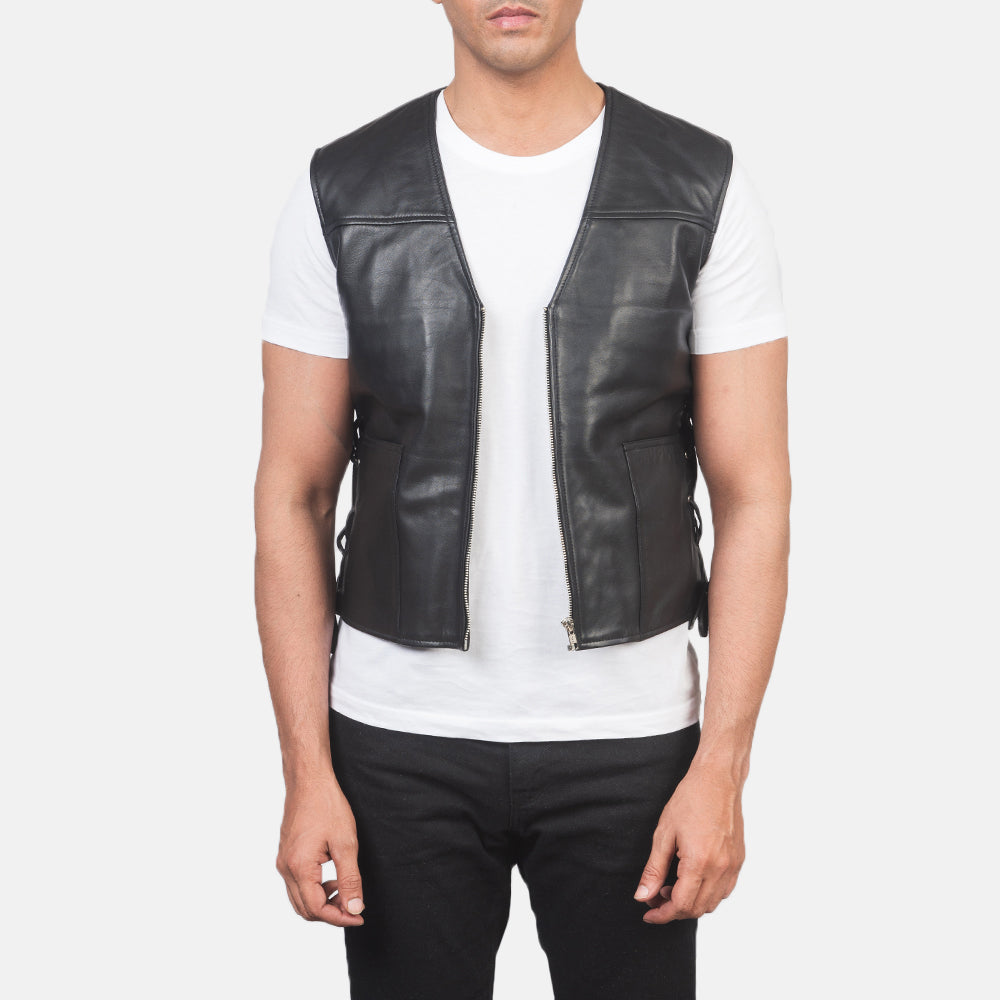 Men’s Leather Vest